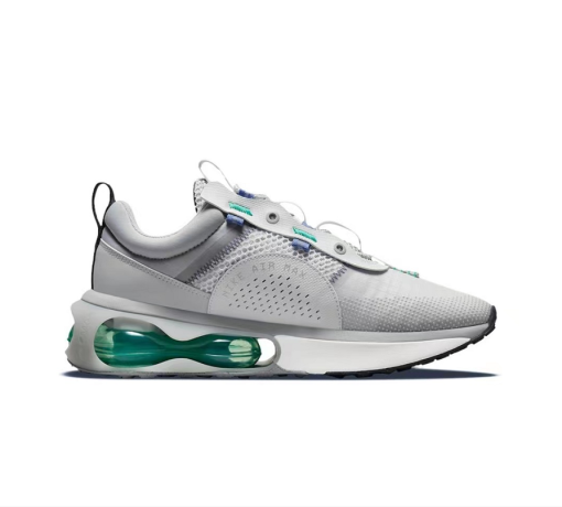 NIKE AIR MAX Grey green background