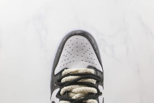 NIKE SB Dunk Low White black Drawstring