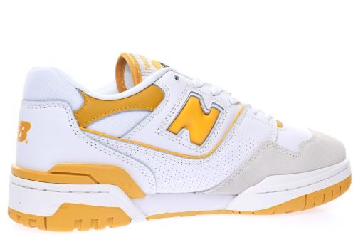 New Balance P550 Leather White Banana Yellow