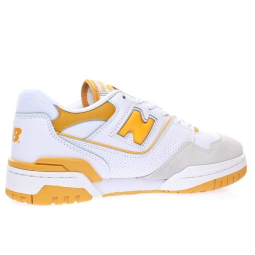 New Balance P550 Leather White Banana Yellow