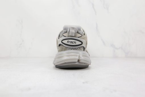 BALENCIAGA Track Mule Clear Sole Sneakers grey