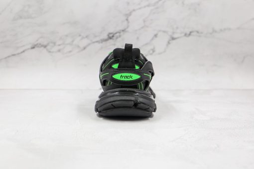 Balenciaga Triple S black green