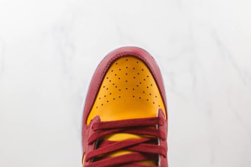 NIKE SB Dunk Low Red and yellow - Image 5