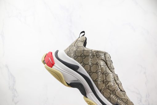 Balenciaga Triple S Printing Gucci joint name