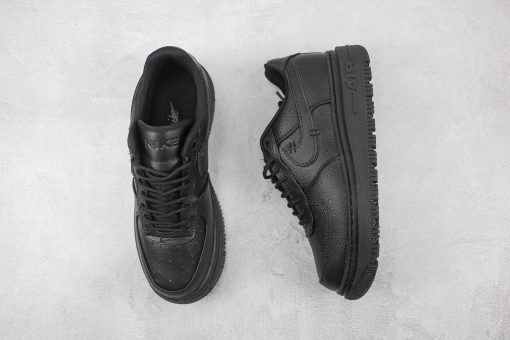 Nike Air Force 1 Low Luxe Black Shoes - Image 3