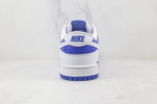 NIKE SB Dunk Low  White and blue stitching - Image 6