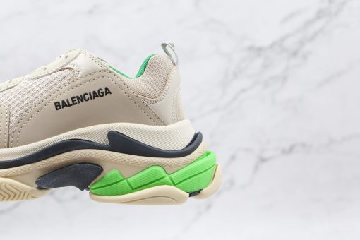 Triple S off white green