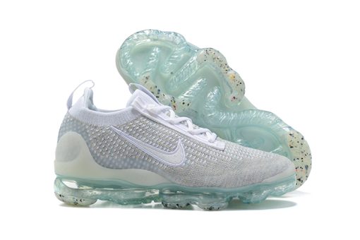 NIKE Air VaporMax Light gray white mark