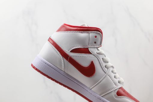 NIKE Air Jordan AJ1 Mid White red