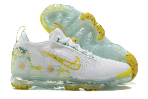 NIKE Air VaporMax Pattern yellow and white - Image 5