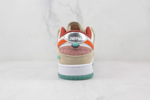 NIKE SB Dunk Low White orange blue