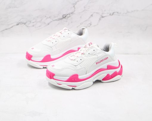 Triple S White Pink