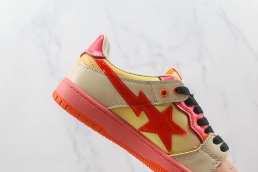 Bape Sk8 Sta Orange Red