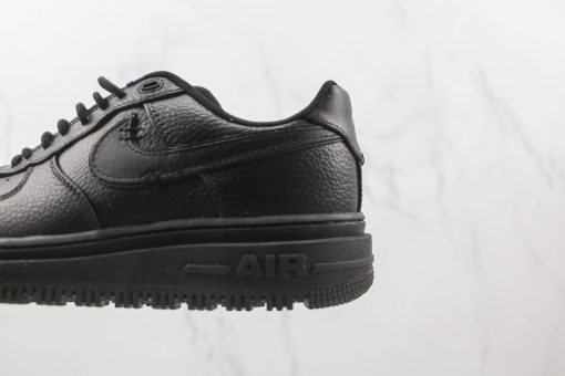 Nike Air Force 1 Low Luxe Black Shoes - Image 4