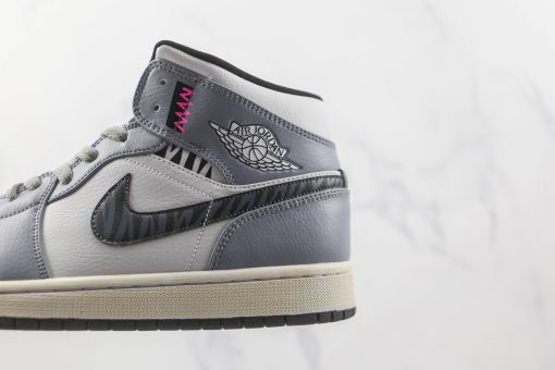 NIKE Air Jordan AJ1 Mid Deconstruction grey