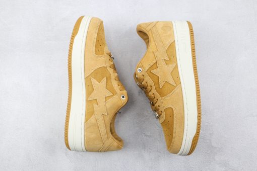 Bape force yellow brown