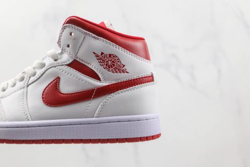 NIKE Air Jordan AJ1 Mid White red