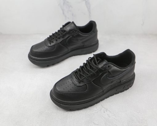 Nike Air Force 1 Low Luxe Black Shoes - Image 2