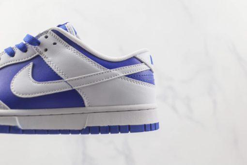 NIKE SB Dunk Low  White and blue stitching - Image 3