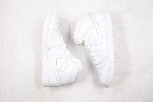 NIKE Air Jordan 1 Mid All White