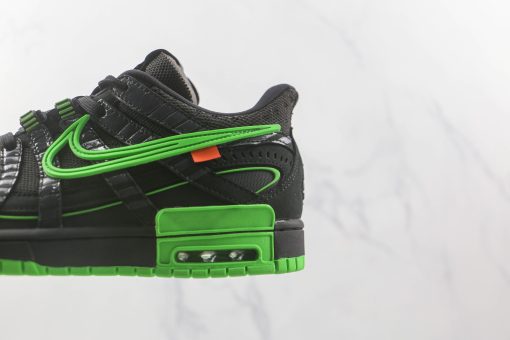 Nike Air Off-White x Rubber Dunk Green Black