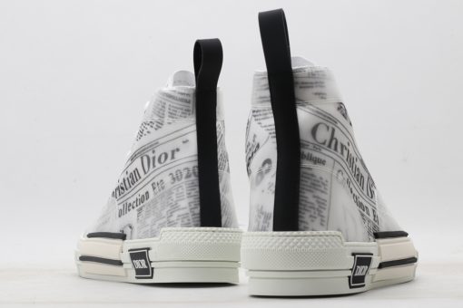 Dior newspaper ash