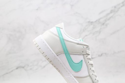 Nike Dunk Low White Pink Green