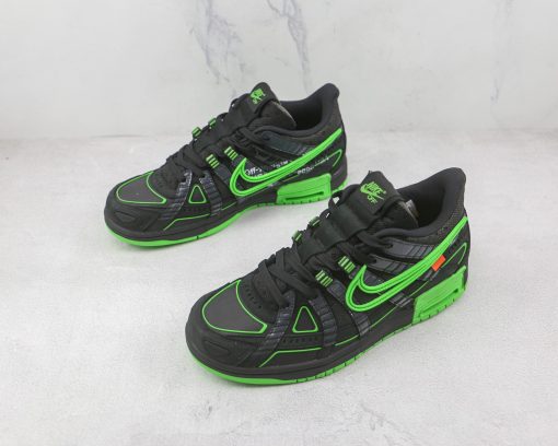 Nike Air Off-White x Rubber Dunk Green Black