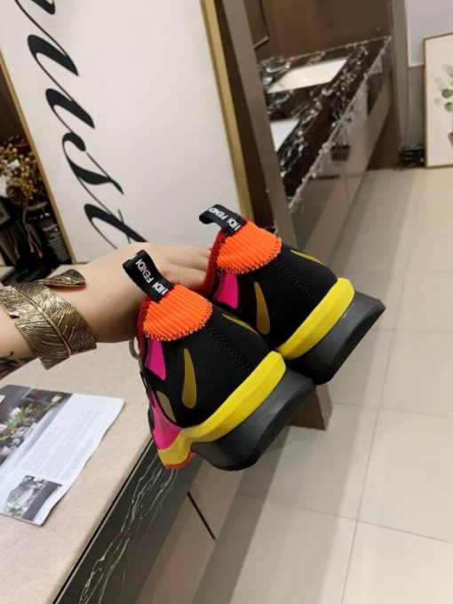 Trainers Black red yellow