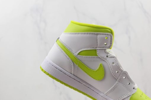 NIKE Air Jordan 1 Mid White Lime