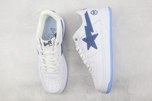 Bape force Blue White