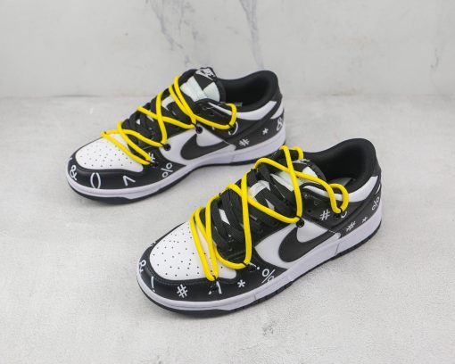 NIKE DUNK LOW RETRO XD Black Yellow