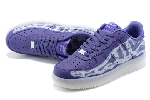 NIKE Air Force 1 Low Blue Skeleton