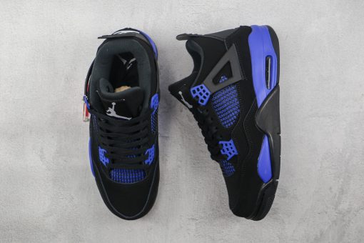 Nike Jordan 4 Retro Black Game Royal