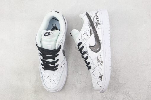 Nike Dunk SB Low Black Ink Paint