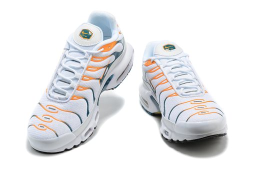 Nike Air Max Plus White Orange - Image 4