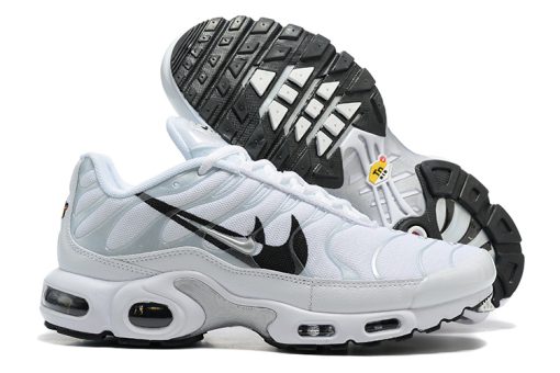 Nike Air Max Plus White Black Logo