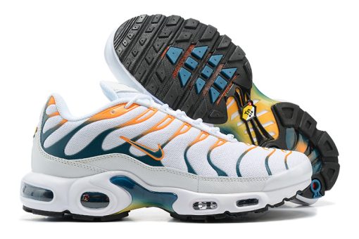 Nike Air Max Plus White Orange - Image 3