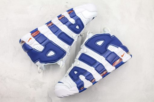 Nike Air More Uptempo GS Blue White - Image 3