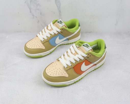 Nike SB Dunk Low GS Barley Yellow White Bright Green