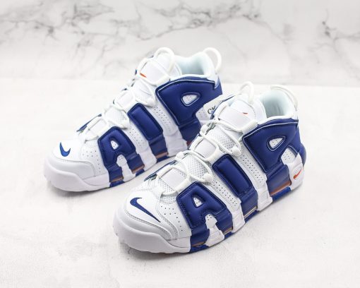 Nike Air More Uptempo GS Blue White - Image 2