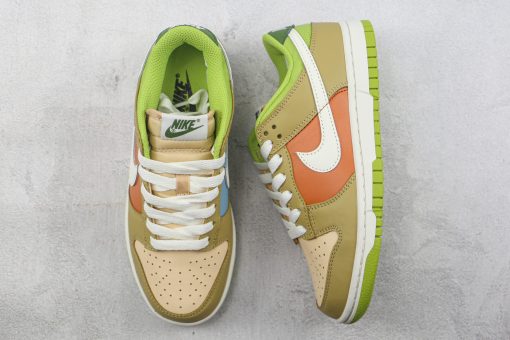 Nike SB Dunk Low GS Barley Yellow White Bright Green