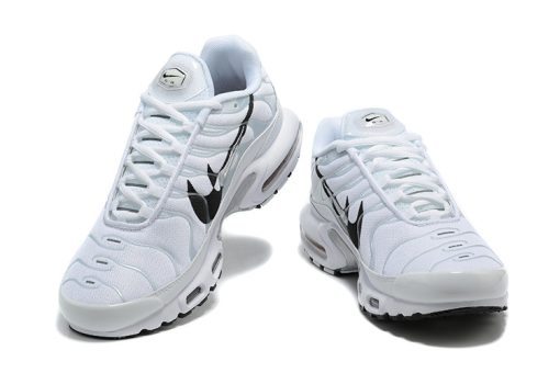 Nike Air Max Plus White Black Logo