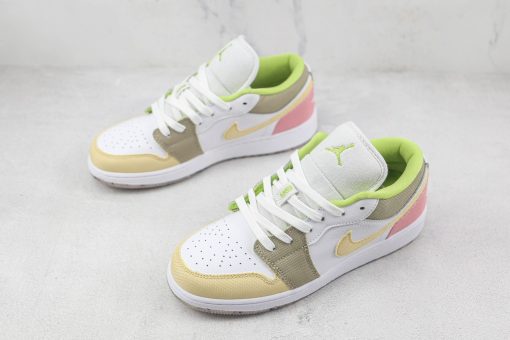 Nike Air Jordan 1 Low Pastel Grind Vivid Green (GS)