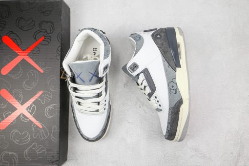 Nike Kaws Air Jordan 3 Retro White Grey