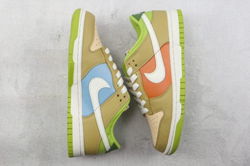 Nike SB Dunk Low GS Barley Yellow White Bright Green