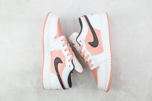 Nike Air Jordan 1 Low White Light Madder Root (GS) - Image 3