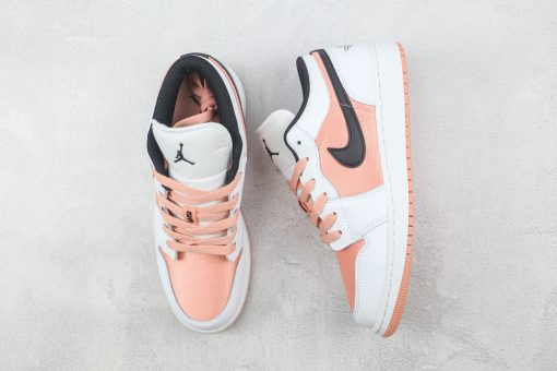 Nike Air Jordan 1 Low White Light Madder Root (GS) - Image 4