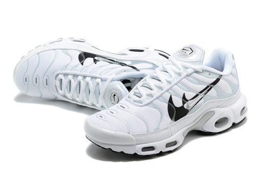 Nike Air Max Plus White Black Logo