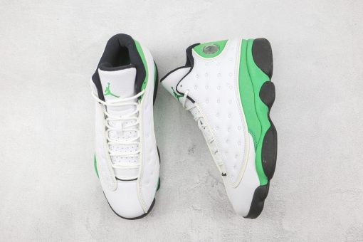 Nike Air Jordan 13 Retro White Lucky Green